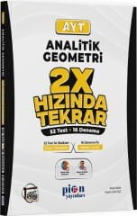 AYT Analitik Geometri Ders Platosu 2X Hızında Tekrar Pion Yayınları
