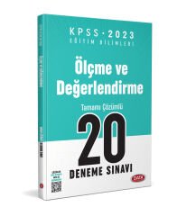 2023 KPSS Eğitim Bilimleri Ölçme ve Değerlendirme 20 Deneme Data Yayınları