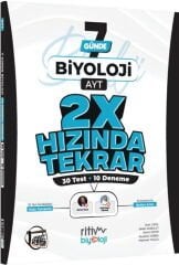 AYT Biyoloji Ders Platosu 7 Günde 2X Hızında Tekrar Deneme Ritim Biyoloji