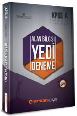 KPSS A Grubu 7 Deneme Çözümlü Uzman Kariyer Yayınları
