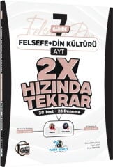 AYT Felsefe ve Din Kültürü Ders Platosu 7 Günde 2X Hızında Tekrar Deneme Yayın Denizi