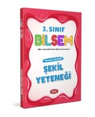 3. Sınıf Bilsem Tamamı Çözümlü Şekil Yeteneği Data Yayınları