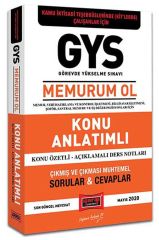 Yargı Yayınları GYS Kamu İdari Teşebbüslerinde KİTlerde Çalışanlar İçin MEMURUM OL Konu Anlatımlı