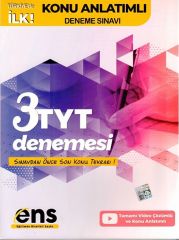 TYT Destek 3 lü Konu Anlatımlı Deneme ENS Yayıncılık