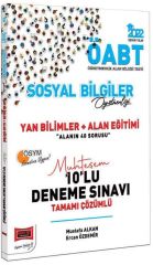 2022 KPSS ÖABT Sosyal Bilgiler Öğretmenliği Yan Bilimler Alan Eğitimi Tamamı Çözümlü 10 Deneme Yargı Yayınları