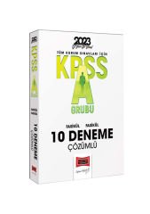 2023 KPSS A Grubu Tamamı Çözümlü 10 Fasikül Deneme Yargı Yayınları