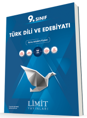 9. Sınıf Türk Dili ve Edebiyatı Konu Anlatım Föyleri Kitabı Limit Yayınları