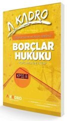 KPSS A Borçlar Hukuku Konu Anlatımlı A Kadro Yayınları
