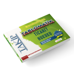 Takip Tablomatik Ticaret Hukuku Konu Anlatımı Dizgi Kitap