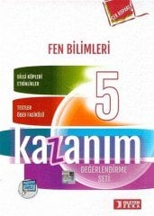 5. Sınıf Fen Bilimleri Kazanım Değerlendirme Seti İşleyen Zeka Yayınları