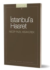 İstanbula Hasret Büyük Doğu Yayınları