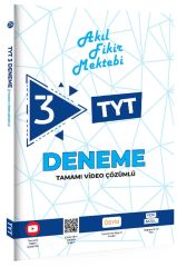 TYT Akıl Fikir Mektebi Tamamı Video Çözümlü 3 lü Deneme Tonguç Akademi