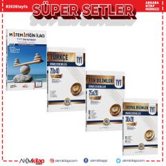 Bilgi Sarmal TYT Türkçe Fen Sosyal ve Acil Matematiğin İlacı Deneme Seti 4 Kitap