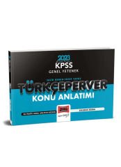 2023 KPSS Genel Yetenek Türkçeperver Konu Anlatımı Yargı Yayınları