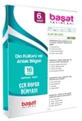 6. Sınıf Din Kültürü ve Ahlak Bilgisi Yaprak Test Başat Yayınları