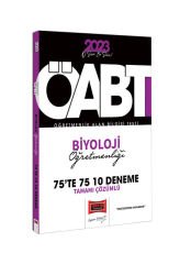 2023 KPSS ÖABT Biyoloji Öğretmenliği Tamamı Çözümlü 10 Deneme Yargı Yayınları