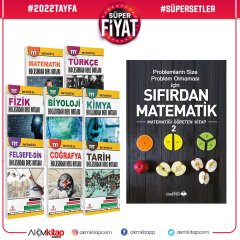 2023 Tayfa Dev Konu Seti ve Sıfırdan Adım Öğreten Matematik 2 Seti