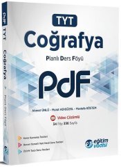 TYT Coğrafya PDF Planlı Ders Föyü Eğitim Vadisi Yayınları