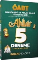ÖABT Din Kültürü ve Ahlak Bilgisi Ahbar 5 Deneme Çözümlü İndeks Akademi