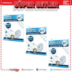 Bilgi Sarmal AYT Fizik Kimya Biyoloji Deneme Seti 3 Kitap