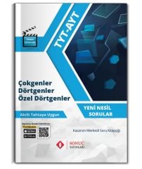 TYT AYT Çokgenler Dörtgenler Özel Dörtgenler Sonuç Yayınları