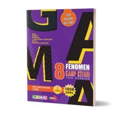 8. Sınıf Fenomen Tüm Dersler Kamp Kitabı Gama Okul Yayınları