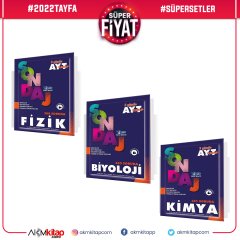 Bilgi Sarmal AYT Fizik Kimya Biyoloji Sondaj Kamp Seti 3 Kitap