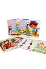 Hikayeli, Boyamalı ve Aktiviteli Dünya Masalları Serisi  10 Kitap Çocuk Gezegeni