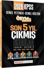2026 KPSS Genel Yetenek Genel Kültür ÖSYM nin İndeksi Son 5 Yıl Çıkmış Sorular İndeks Akademi