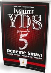 YDS İngilizce Çözümlü 5 Deneme Pelikan Yayınları