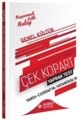 KPSS Genel Kültür Yaprak Test Çek Kopart Kuzey Akademi Yayınları