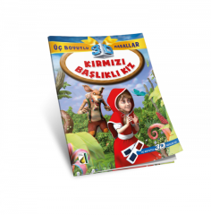 Kırmızı Başlıklı Kız Üç Boyutlu 3D Masallar Damla Yayınevi