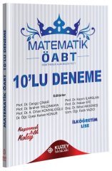 ÖABT İlköğretim-Lise Matematik 10 Deneme Çözümlü - Cengiz Çınar Kuzey Akademi Yayınları