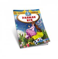 Parmak Kız 3D Gözlük İle Damla Yayınevi