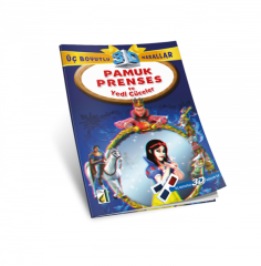 Pamuk Prenses ve Yedi Cüceler 3D Gözlük Damla Yayınevi