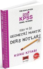 2020 KPSS Geometri Mantık Kısa ve Öz Ders Notları Yargı Yayınları