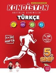 5. Sınıf Türkçe Kondisyon Haftalık Kazanım Denemeleri Newton Yayınları