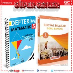 Arı Yayıncılık 5. Sınıf Matematik Defteri Matemito ve Referans Sosyal Bilgiler Soru Bankası Seti 2 Kitap