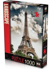 KS Games Eiffel Tower 1000 Parça Puzzle Eyfel Kulesi