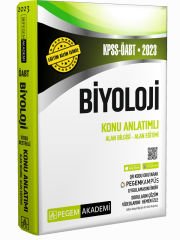 2023 ÖABT Biyoloji Öğretmenliği Konu Anlatımı Pegem Yayınları