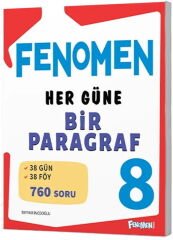 8. Sınıf Her Güne Bir Paragraf Fenomen Okul Yayınları