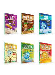 Çevreci Bilim Kitapları 6 Kitap Damla Yayınevi