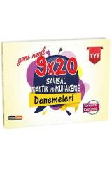 TYT Yeni Nesil Tamamı Çözümlü 9×20 Sayısal Mantık Denemeleri Kariyer Meslek Yayınları