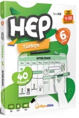 6. Sınıf Haftalık HEP Türkçe 40 Deneme Hiper Zeka
