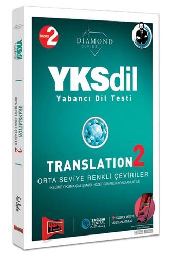 YKSDİL Yabancı Dil Testi Translation 2 Orta Seviye Renkli Çeviriler Yargı Yayınları