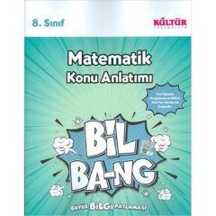 8. Sınıf Bil Bang Matematik Konu Anlatımı Kültür Yayıncılık
