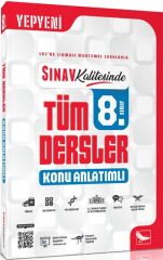8. Sınıf LGS Tüm Dersler Sınav Kalitesinde Konu Anlatımlı Sınav Yayınları