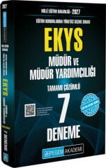 2027 EKYS MEB Müdür ve Müdür Yardımcılığı 7 Deneme Pegem Yayınları