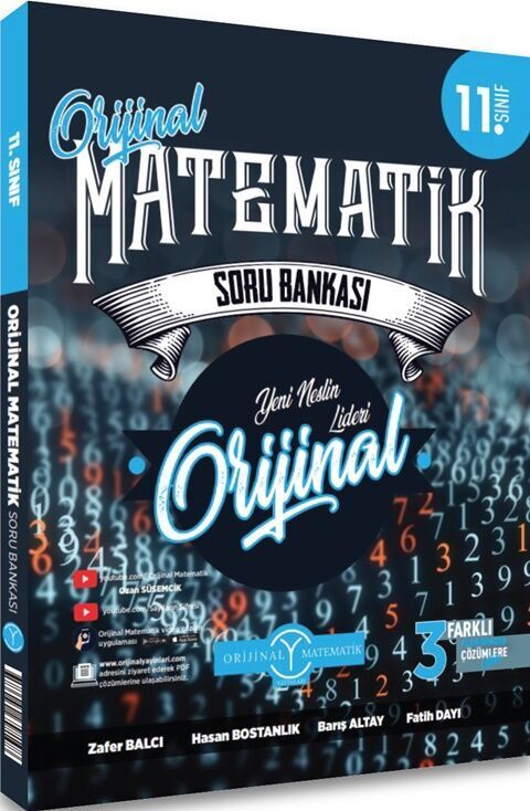 11. Sınıf Matematik Orijinal Soru Bankası Orijinal Yayınları