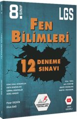 8. Sınıf LGS Fen Bilimleri 12 li Deneme Sınavı Kondisyon Yayınları